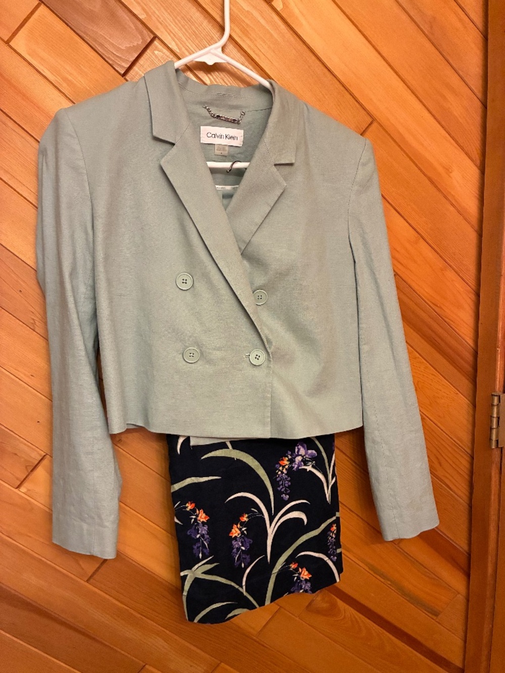 Calvin Klein Jacket with Anthropology Pants